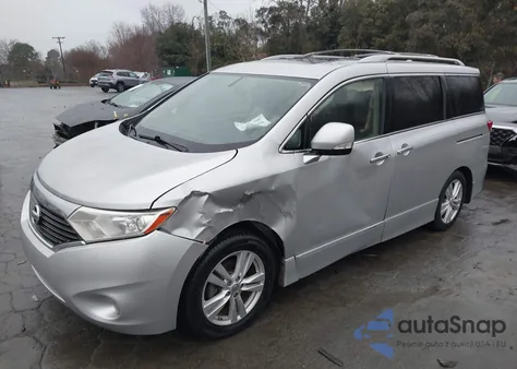 2012 Nissan Quest Le z USA, uszkodzony, nr VIN JN8AE2KP8C9030413